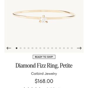 CATBIRD Diamond Fizz Ring